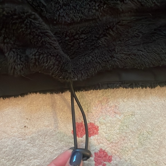 Forever 21 quarter zip Sherpa hoodie size medium - Picture 5 of 7